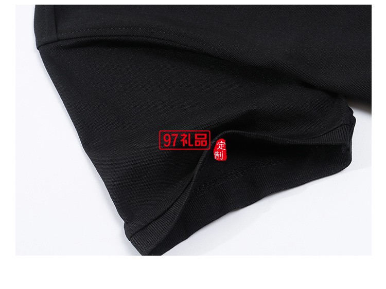 保羅開叉翻領(lǐng)可定制logo定制Polo衫員工服飾廣告衫