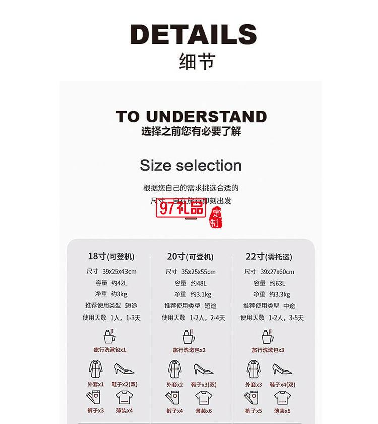 啄木鳥超輕單桿靜音拉鏈款旅行箱-賓納ZRA-8010