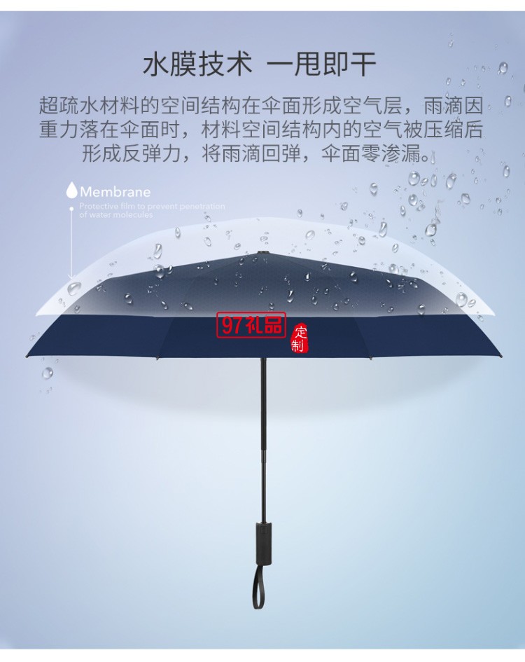 左都德國全自動雨傘折疊傘大號超大晴雨s傘營女兩用防風(fēng)暴傘男士自動傘