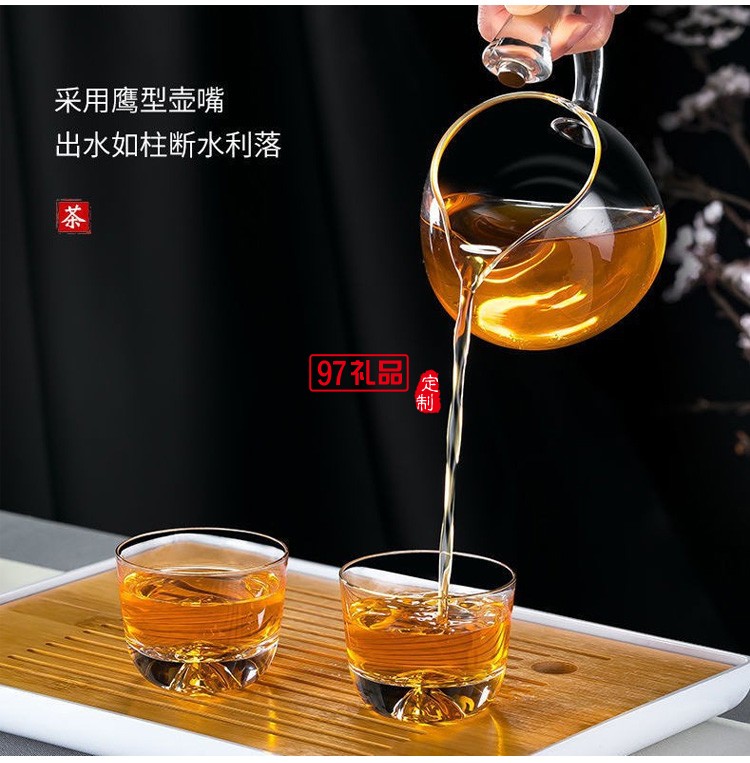 泡茶神器玻璃全自動(dòng)懶人茶具套裝耐高溫家用功夫懶人磁吸茶具