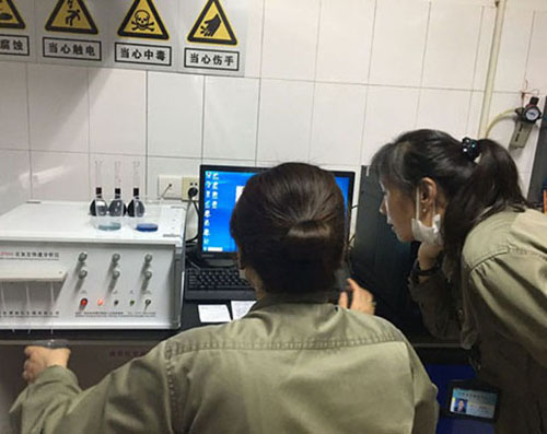 江蘇省江陰蘇龍熱電有限公司-GSKF806石灰石快速分析儀